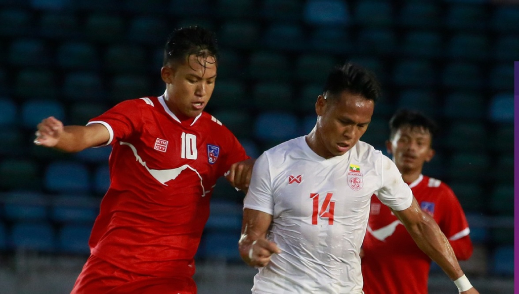 म्यानमारविरूद्धको दोस्रो खेलमा नेपाल पराजित 